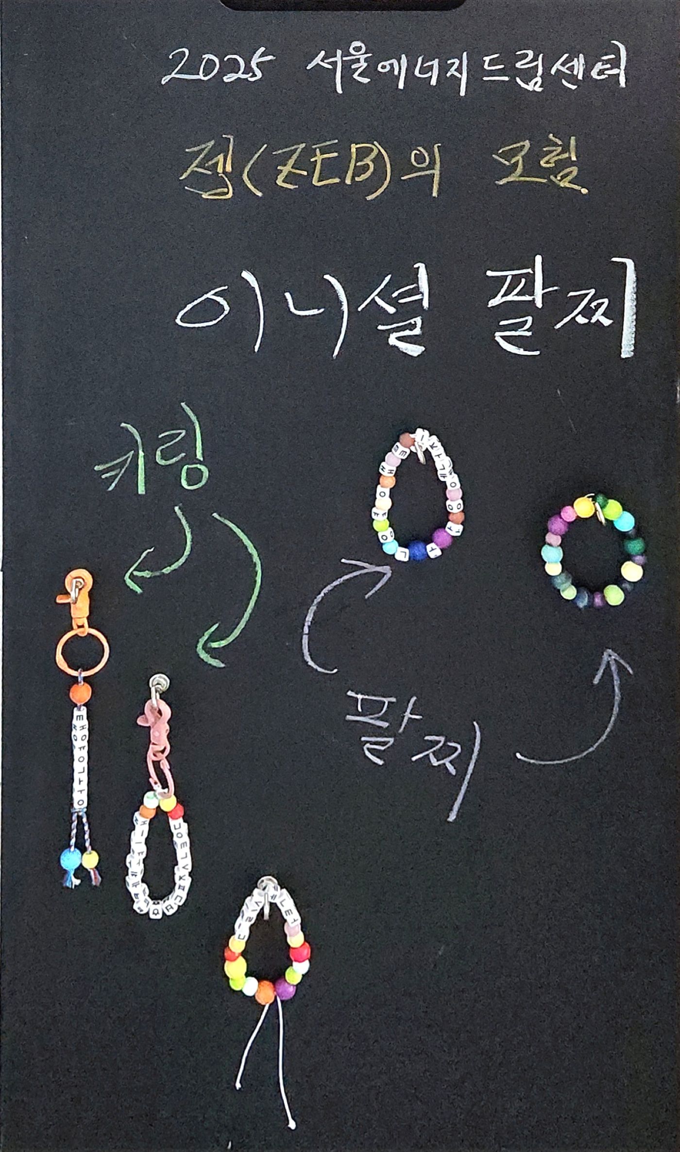 [250823] 여름방학 특강, 서울에너지드림센터에서 <탄소중립과 이니셜팔찌 만들기> 체험 교육